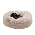 Long Fur Donut Dog Bed I9569