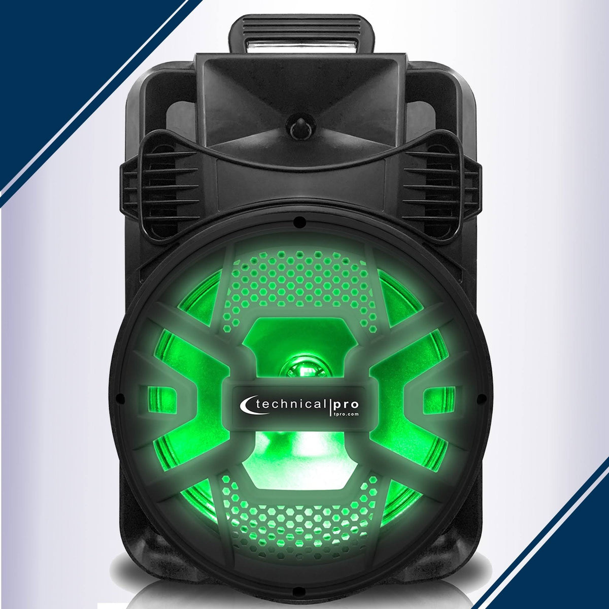 Rechargeable Bluetooth LED Speaker with USB/SD Card & FM Radio H884