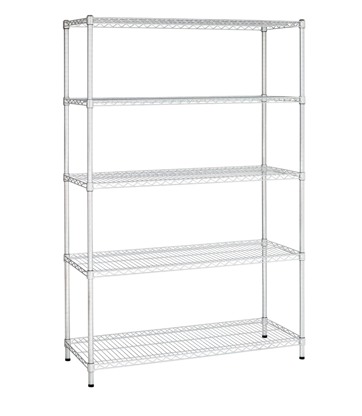 Chrome Wire 5-Tier Heavy Duty Shelf Q48830