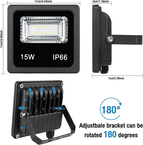 15W RGB Bluetooth Smart LED Flood Light V544