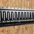 Black Powder Coated Steel E Track Tie-Down Rail Z293397