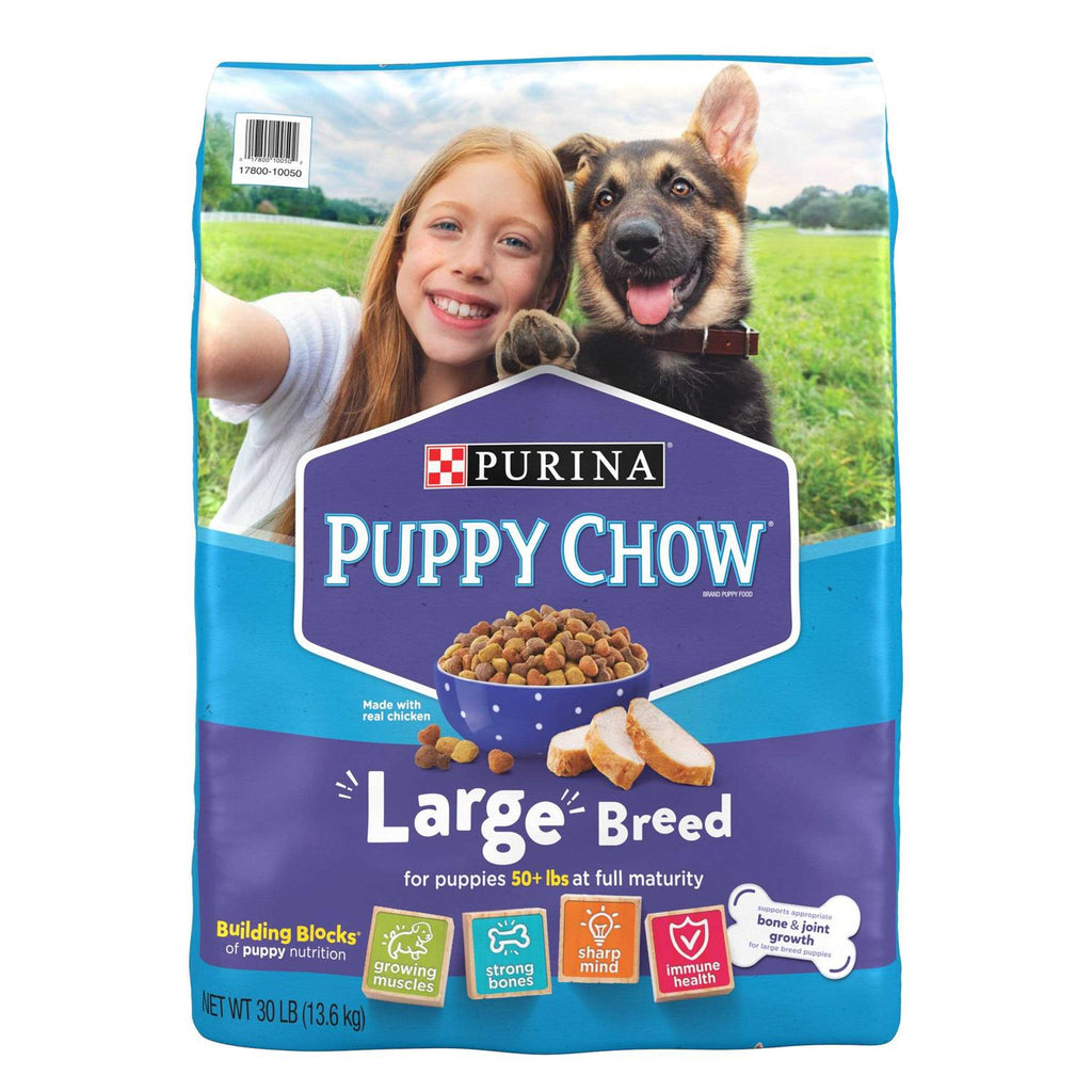High Protein Large Breed Dry Puppy Food with Real Chicken F921