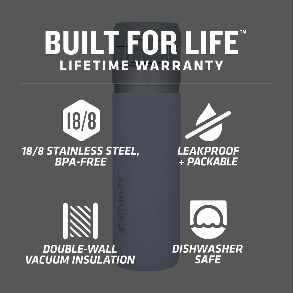 24 oz Insulated Stainless Steel Water Bottle B56903