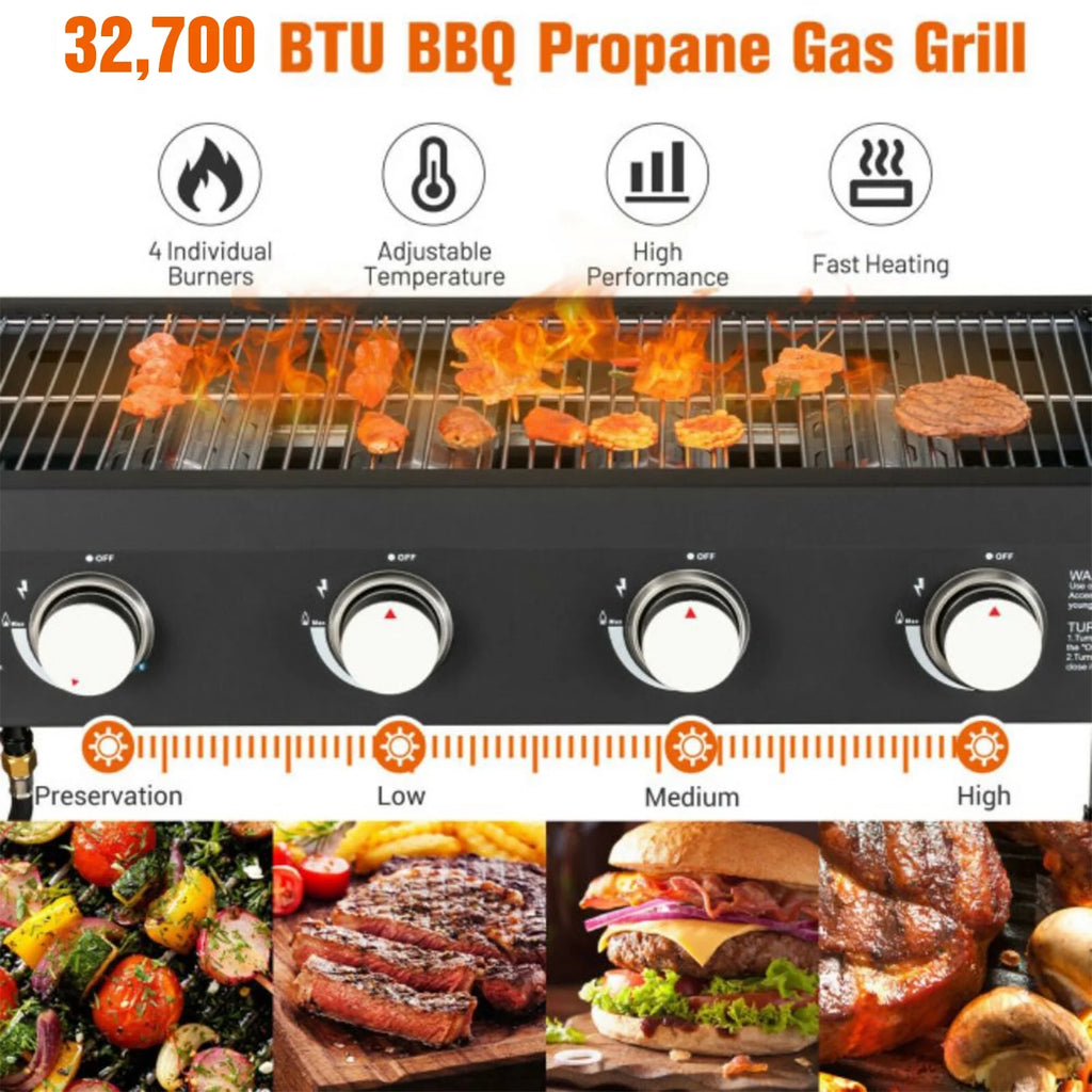 4-Burner Propane Gas Grill K5355