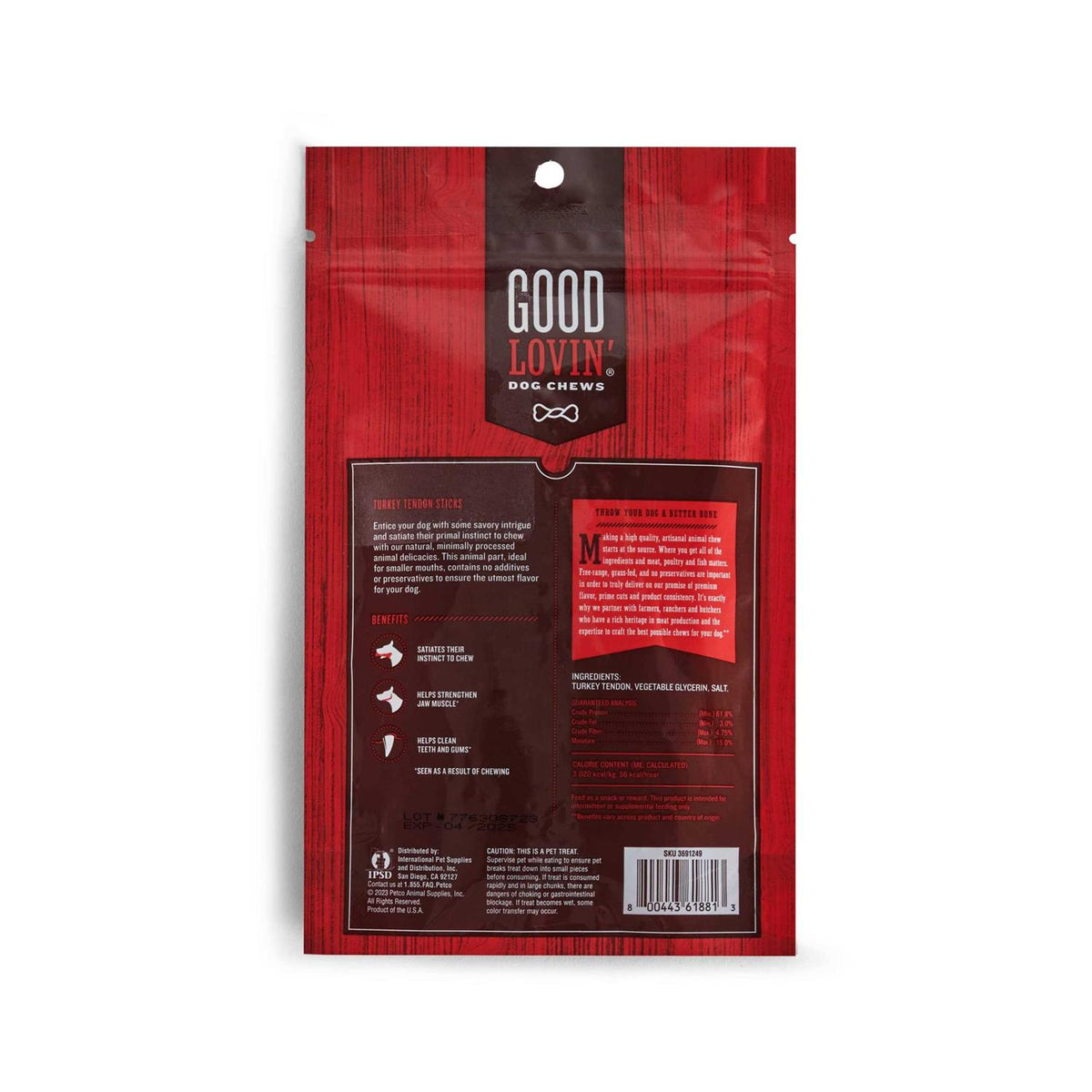 Turkey Tendon Stick for Dogs L73296