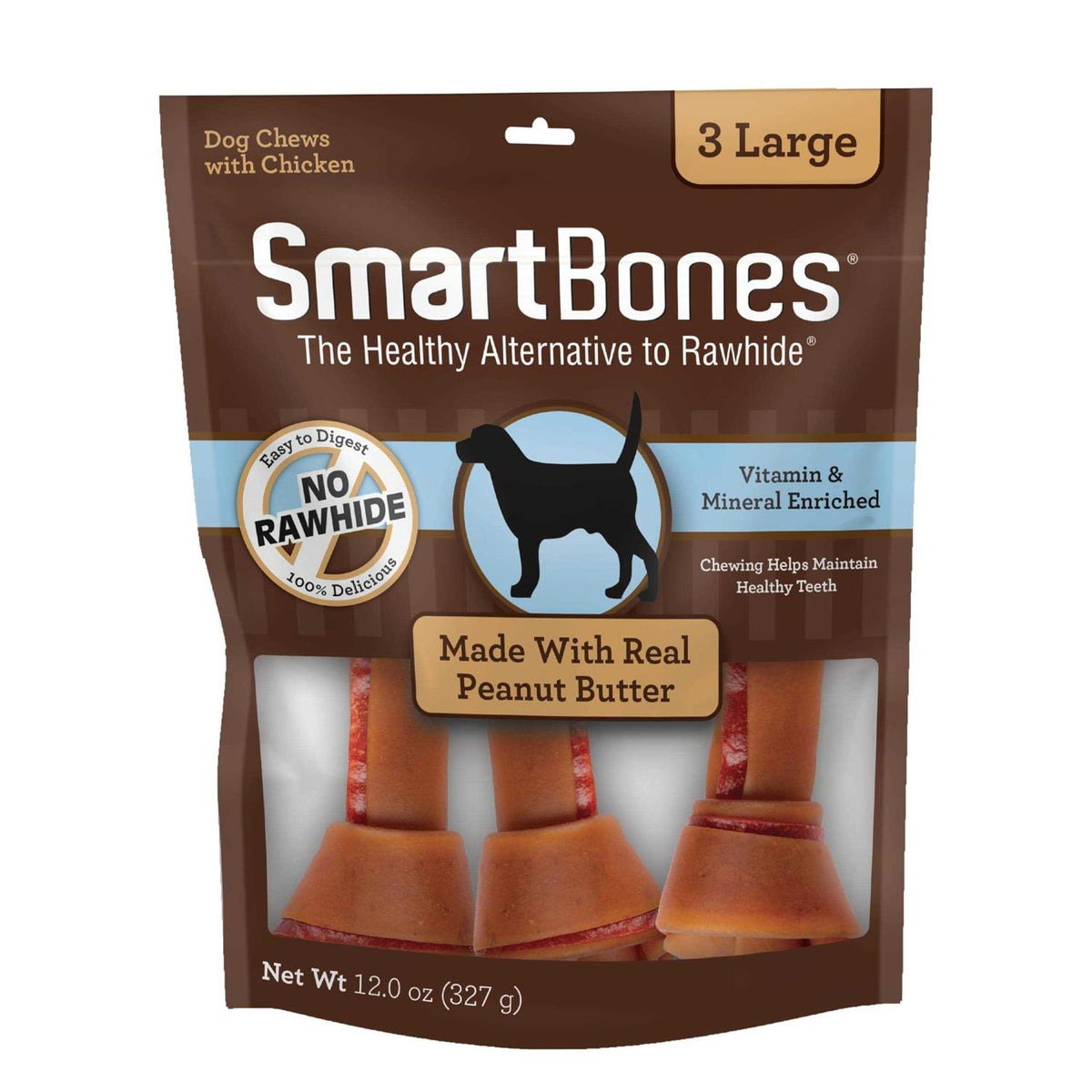 Peanut Butter Dog Chews E345153