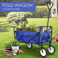 Foldable Heavy Duty Utility Wagon with Drink Holder S25643