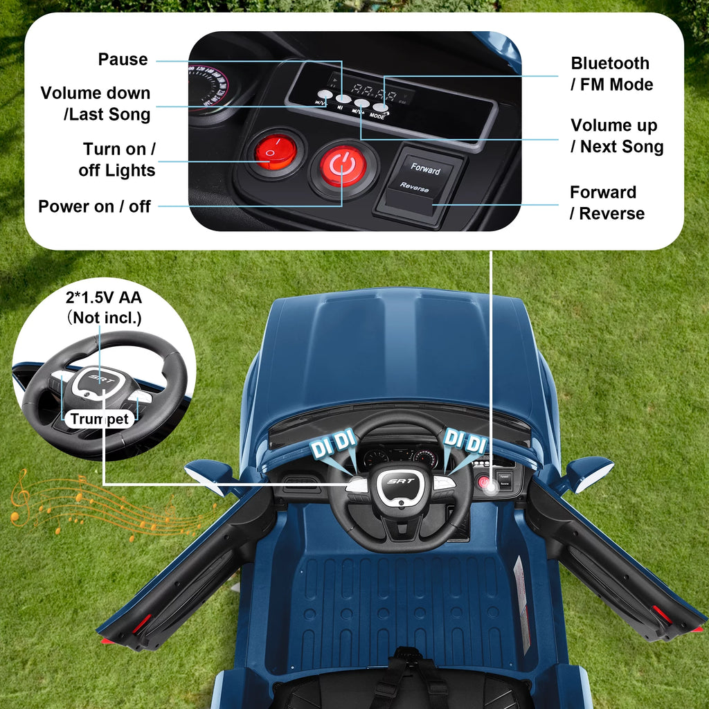 Pink 12 V Battery Powered Ride on Car with Remote Control H37068