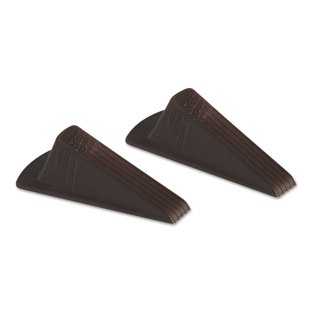 Brown TPR Doorstop 12/Pack D891
