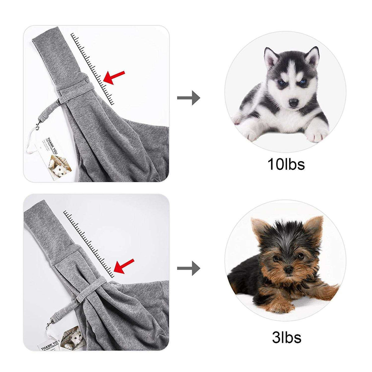 Reversible Sling Pet Carrier I428
