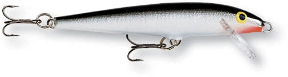 Floating Minnow Fishing Lure 2.75 1/8oz Silver T545