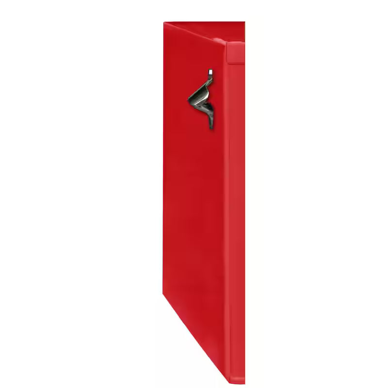 1.6 cu. ft. Mini Retro Refrigerator in Red without Freezer O123805