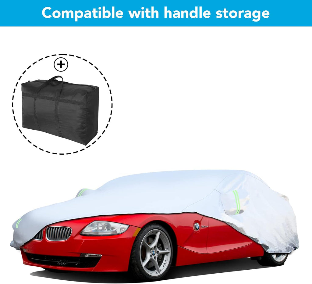 All Weather Waterproof Car Cover with Zipper J6710