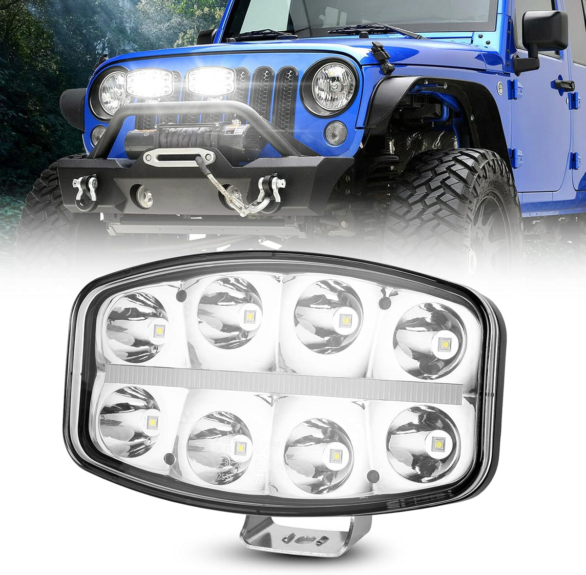 LED Work Light Driving Fog Light Off-Road Light LED Pods Flood & Spot Combo Beam G95911