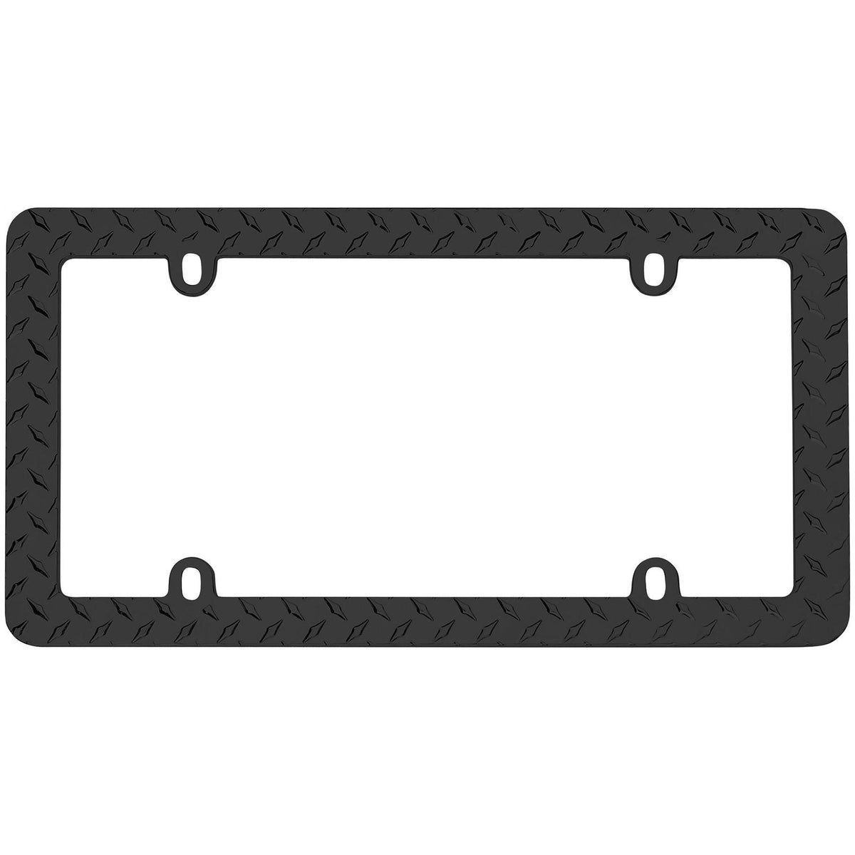 Matte Black License Plate Frame Q143