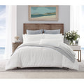 King 3-Piece White Duvet Cover Set D2346