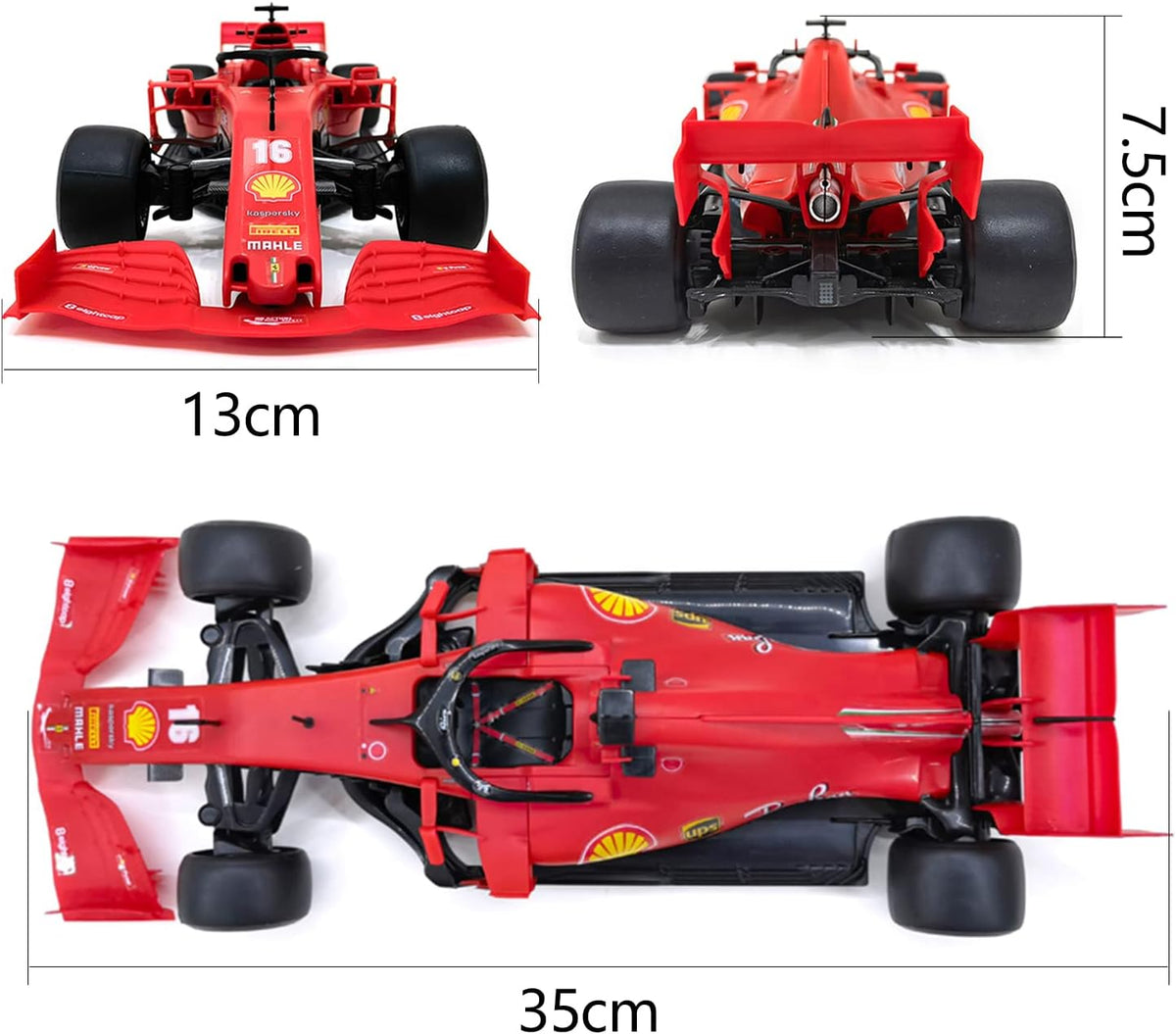 1:16 Remote Control Racing Car Building Blocks E1764