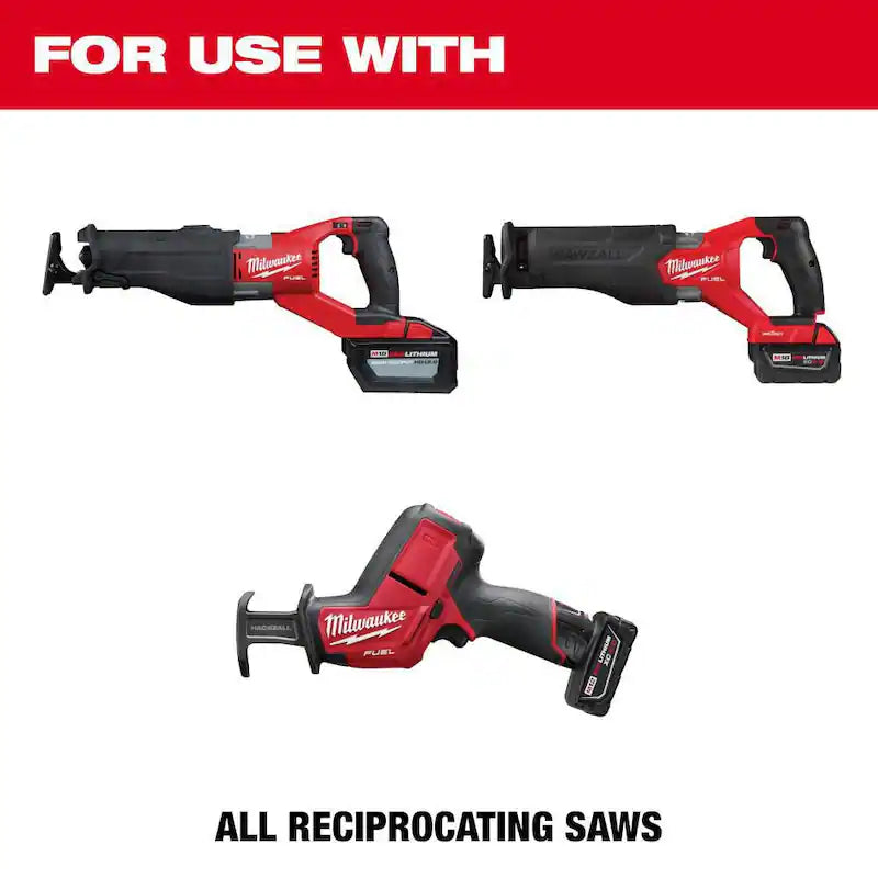 6 in. 7/11 TPI Reciprocating Saw Blades (5-Pack) I8904
