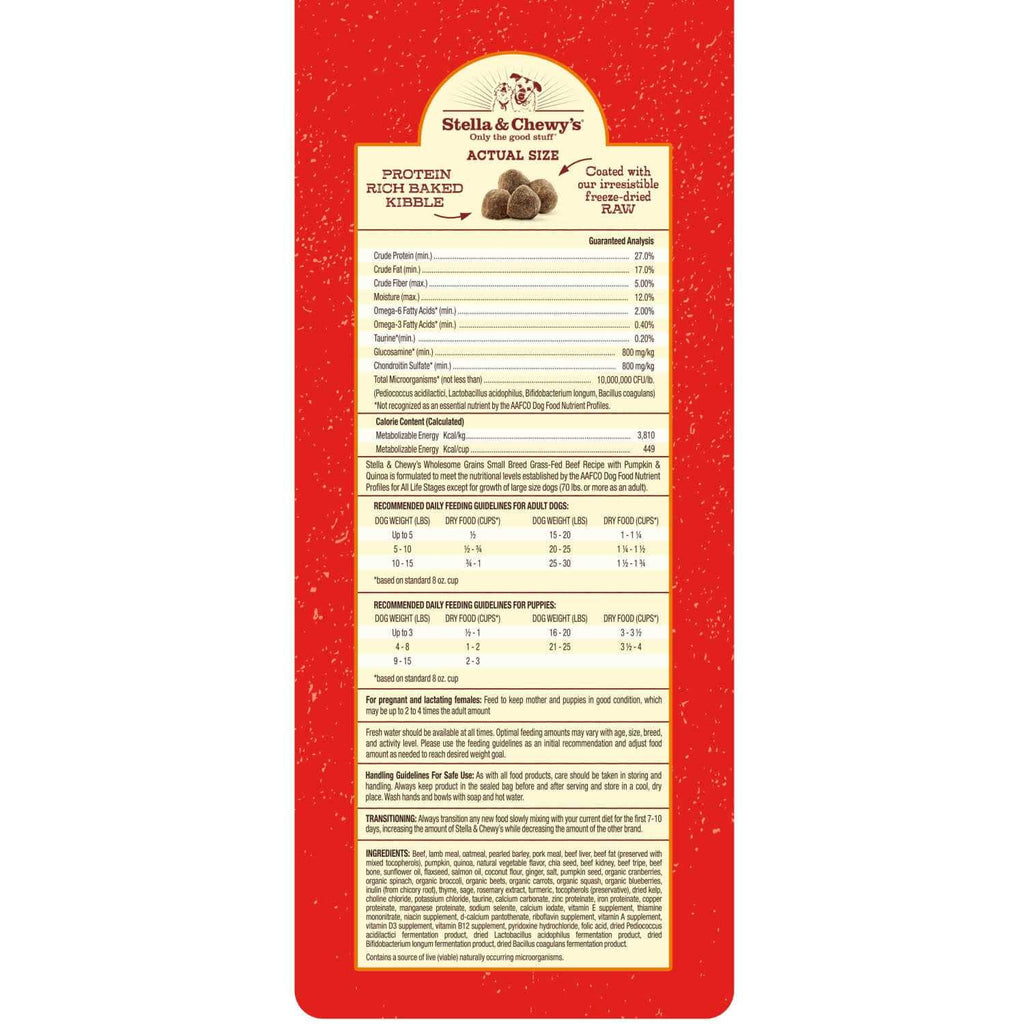 Raw Coated Kibble Dog Food T37503