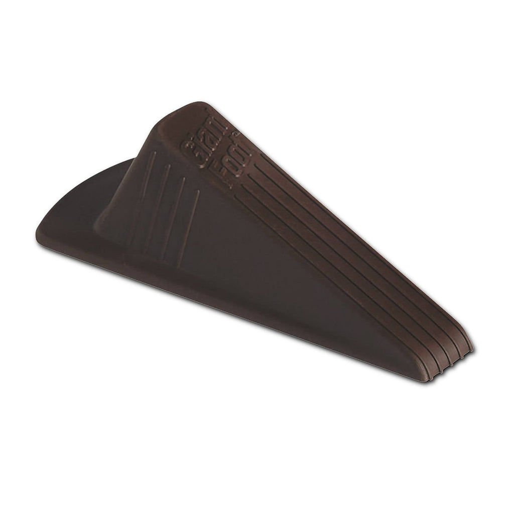 Brown TPR Doorstop 12/Pack D891
