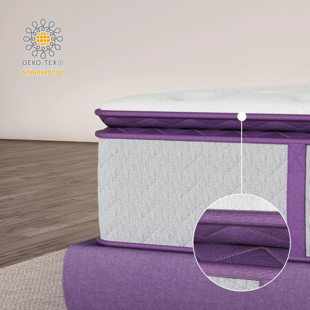 Full Size 10 inch Pillow Top Memory Foam Mattress D305192