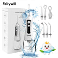 Cordless Water Flosser with 5 Modes 300ML Black O764580