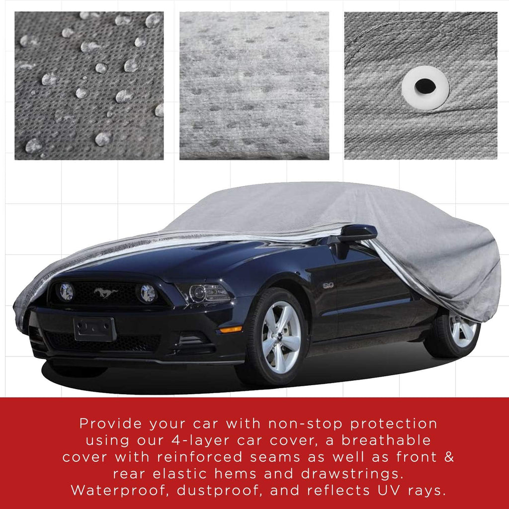 Small Lightweight Indoor Full Car Cover with UV Protection Fabric Q998