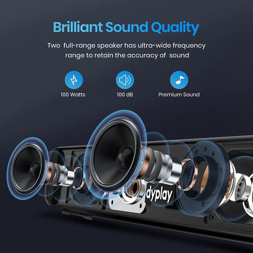 20-inch 100W 2.0 Channel Soundbar K568202