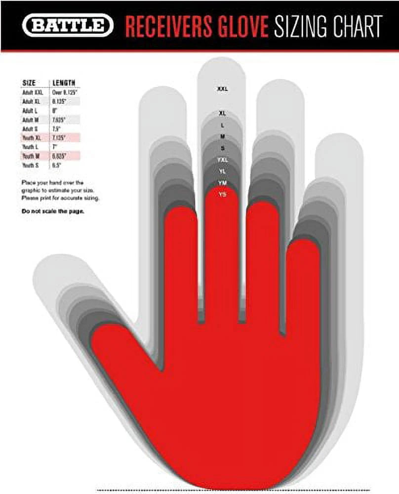 Red/White Ultra-Stick Football Gloves I124645