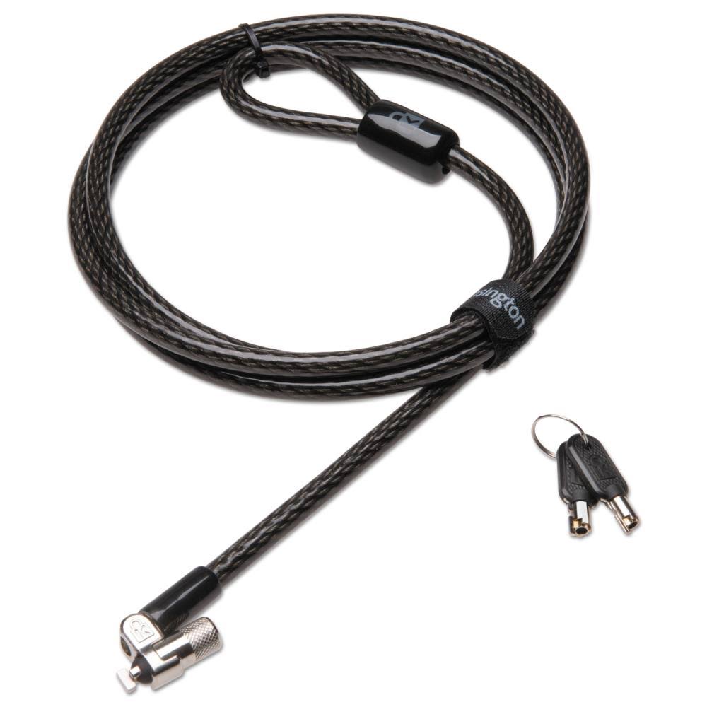 Black Keyed Laptop Lock Steel Cable A689