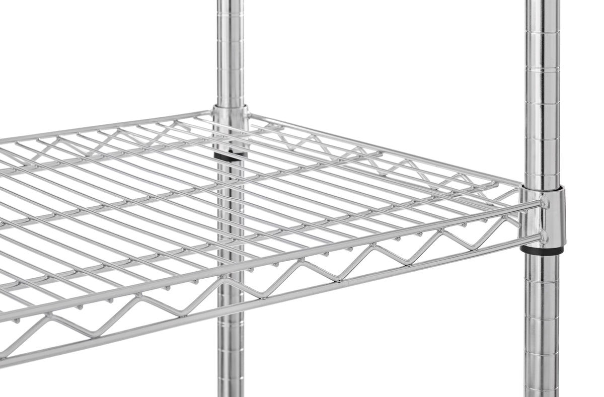 Chrome Wire 5-Tier Heavy Duty Shelf Q48830