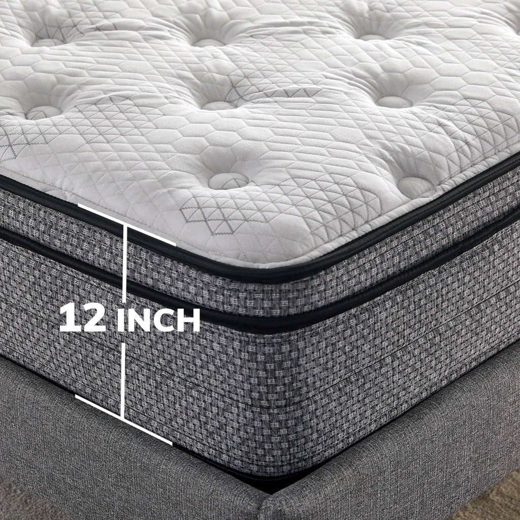 12 Inch Medium Firm Hybrid Mattress X1961