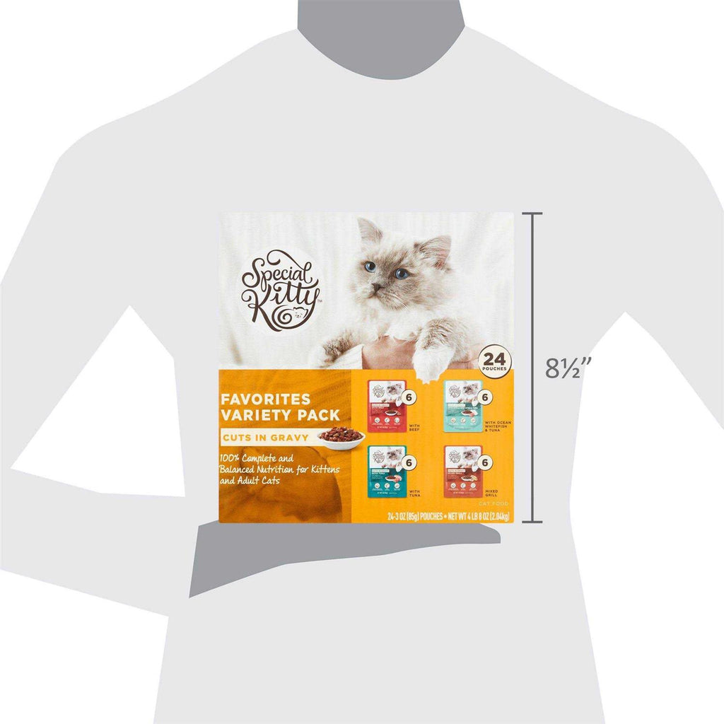 Cuts in Gravy Cat Food 3oz. Pouches H5087
