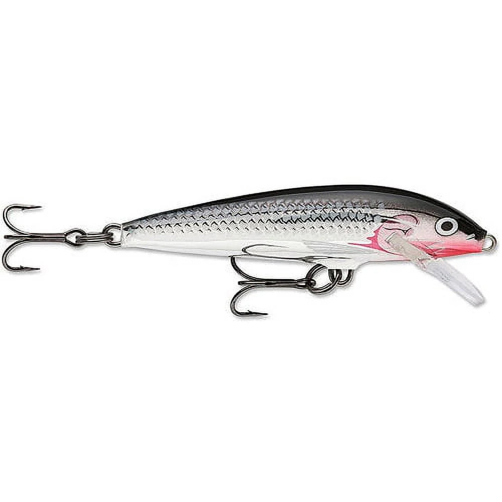 Floating Minnow Fishing Lure 2.75 1/8oz Silver T545