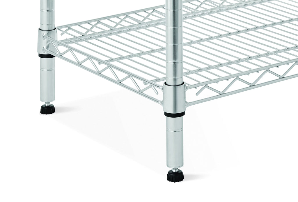 Chrome Wire 5-Tier Heavy Duty Shelf Q48830