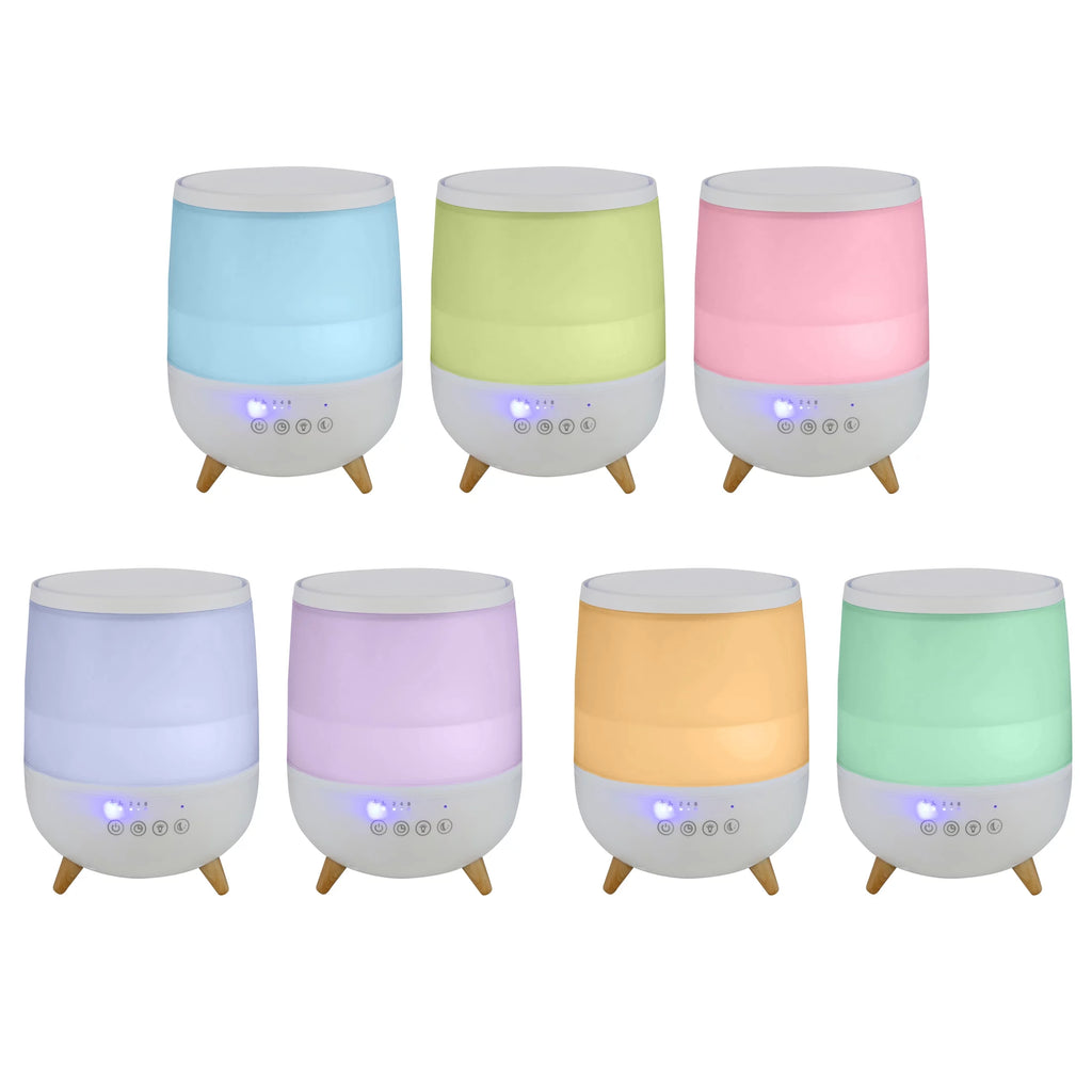 White 0.5 Gallon Ultrasonic Humidifier L569109