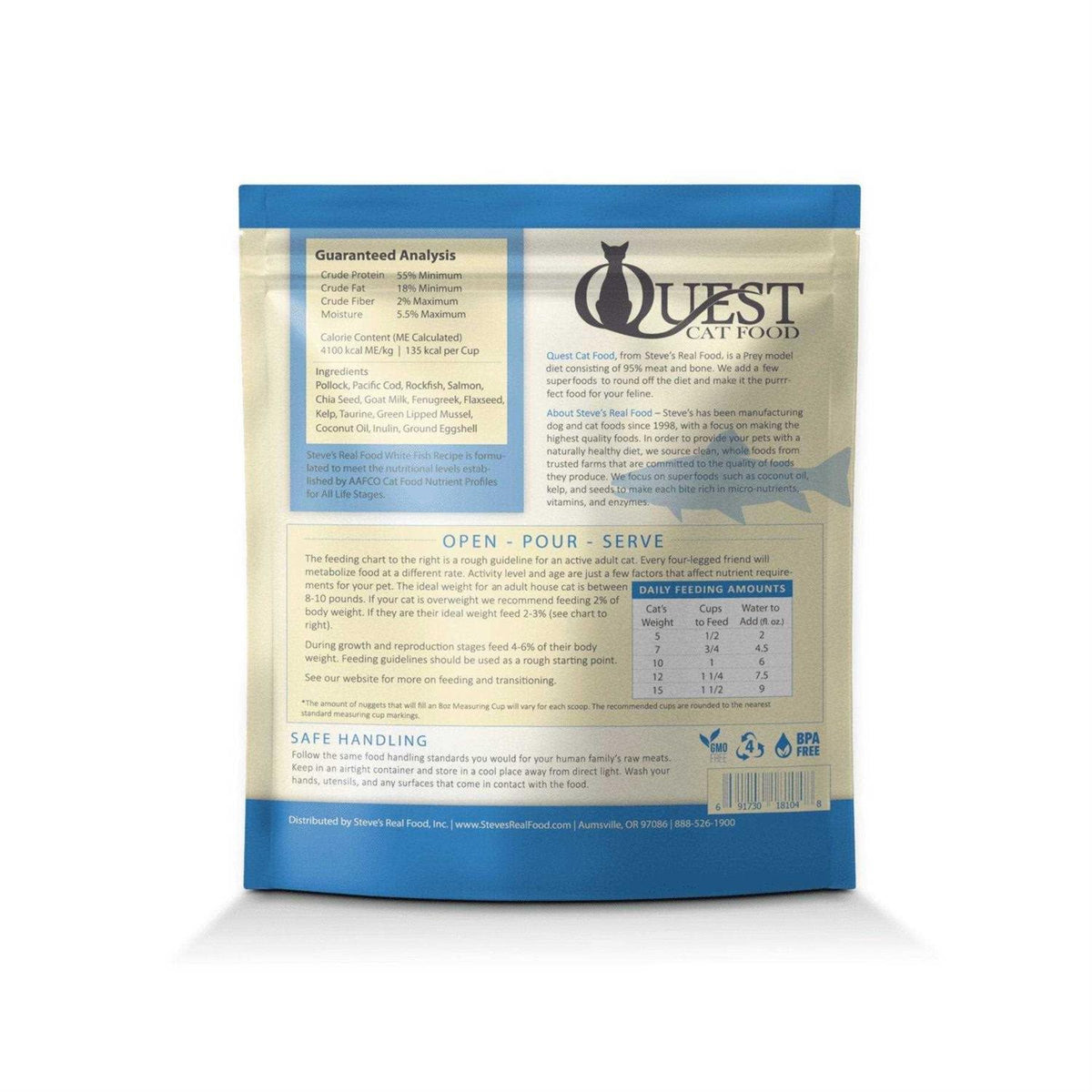 Freeze-Dried Cat Food Nuggets I58095