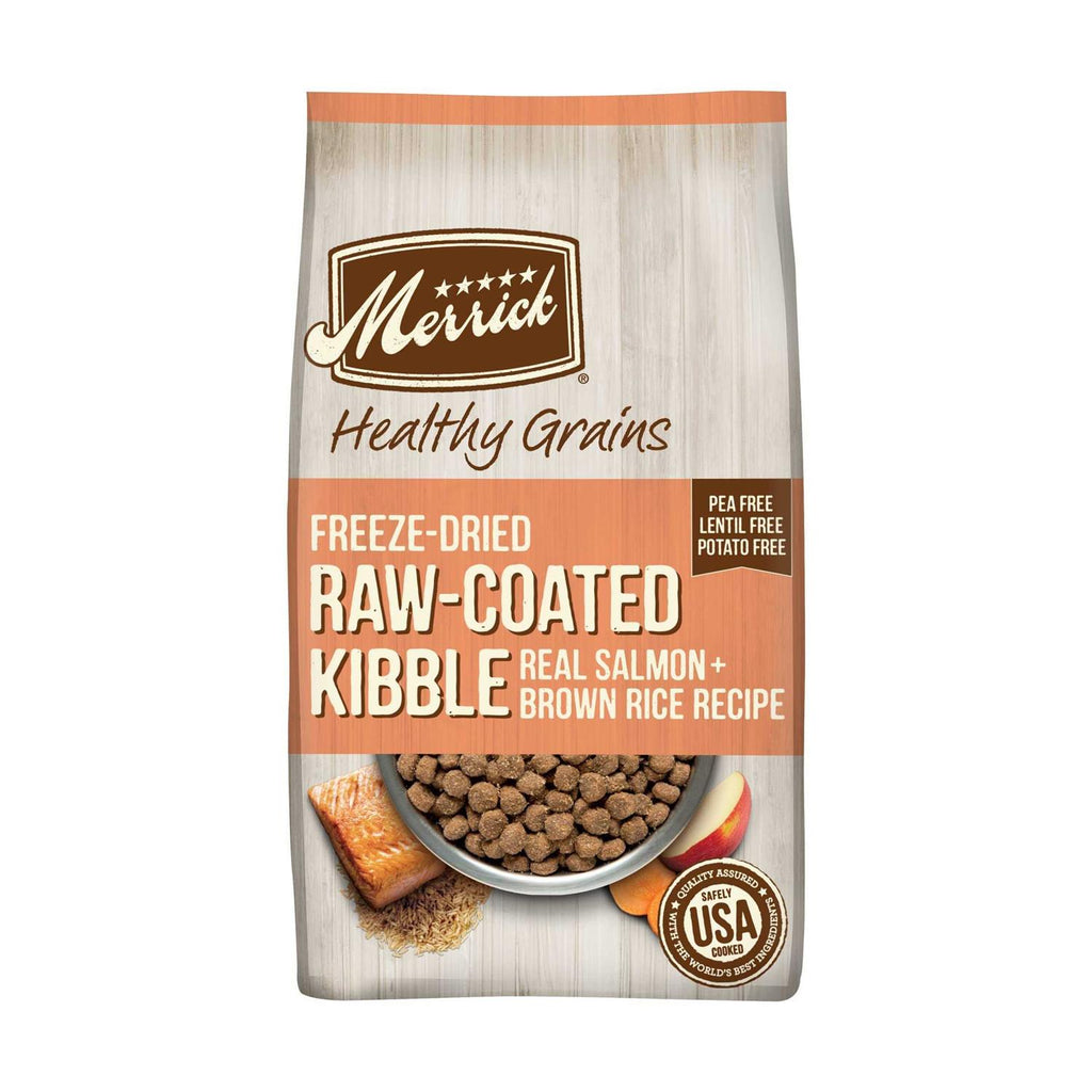 Healthy Grains Freeze Dried Raw Coated Dry Dog Food Brown Rice Recipe Q2687