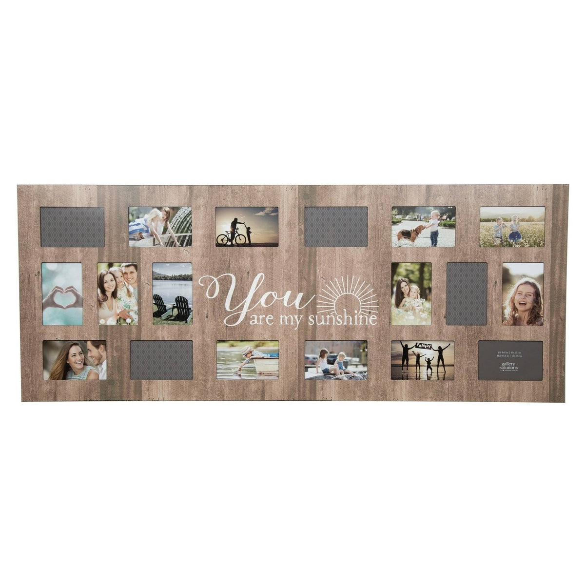 Brown Collage Picture Frame K656