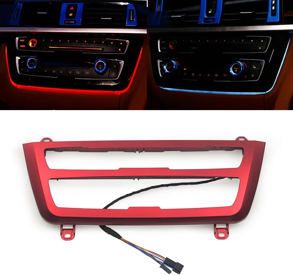 Car Inner Air Condition A/C Panel LED Lighting Ambient Light Trim R4709