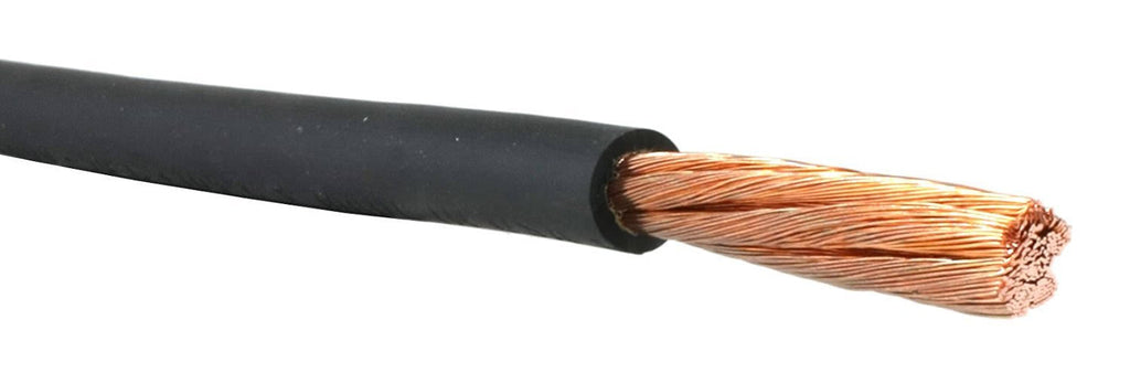 Black 4 Gauge Welding Battery Cable 40 Feet J7525