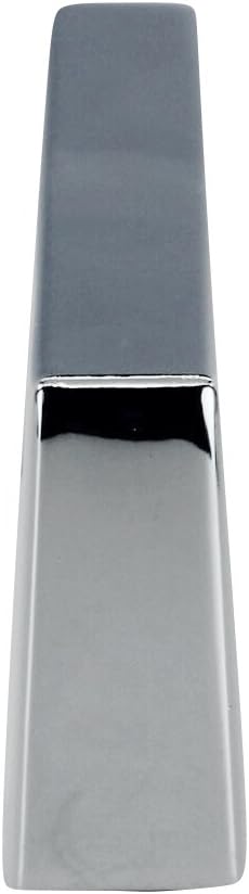 Chrome Square Cabinet Pull Handle 6 Hole Centers C4161