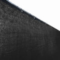 Black Fence Privacy Screen Mesh Fabric with Grommets C712783