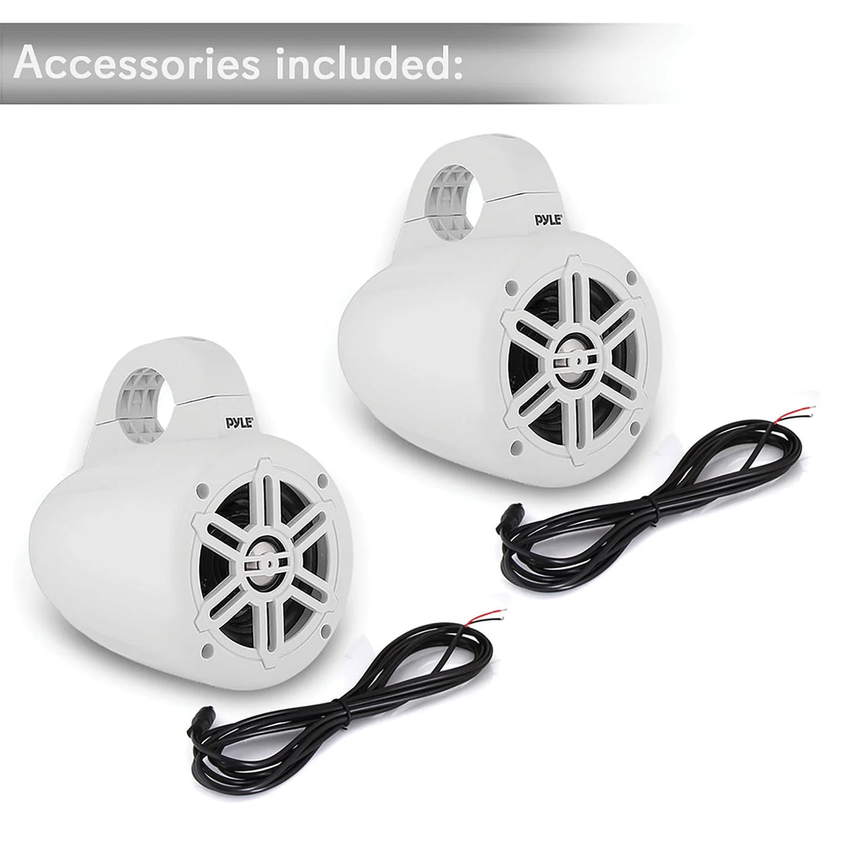4-inch Waterproof Marine Wakeboard Tower Speakers Q293