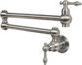 Black Brass Pot Filler Faucet A2295