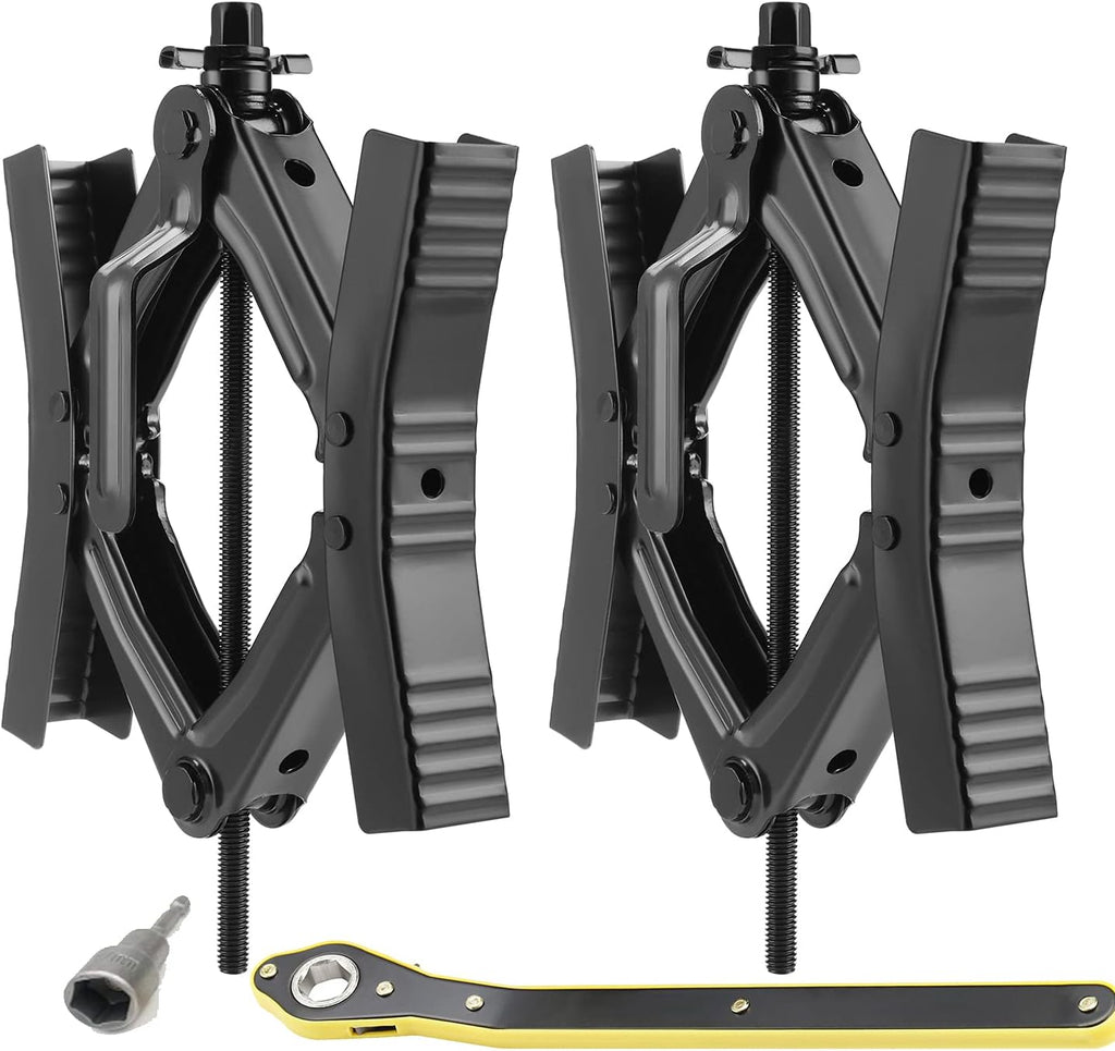 Heavy Duty RV Wheel Chock with Crank Handle M59872