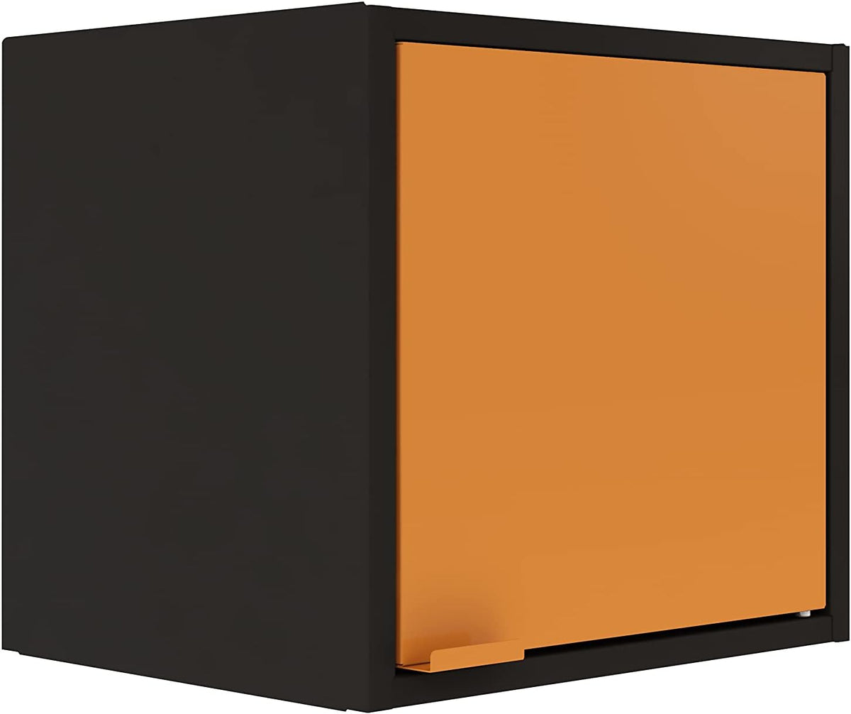 Blue Wall-Mounted Steel Cabinet N355696