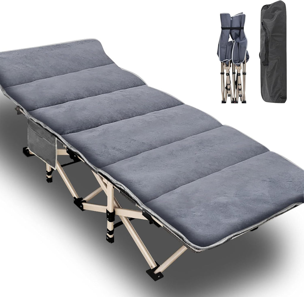Folding Camping Cot with Carry Bag P458779
