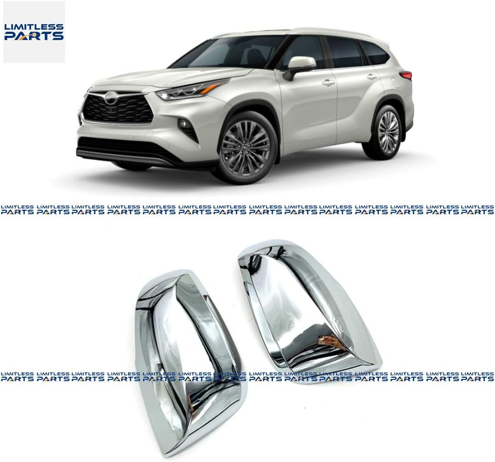 Chrome ABS Mirror Cap Cover H2551