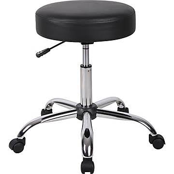 Black Caressoft Medical Stool S4030